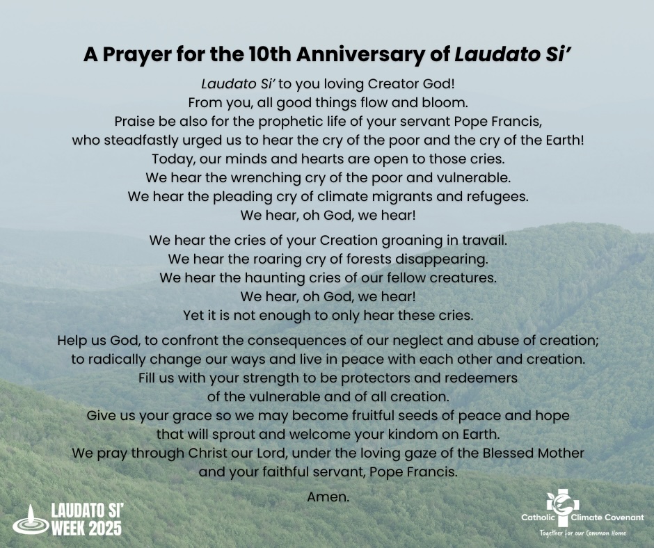Laudato Si Prayer Short Version 1