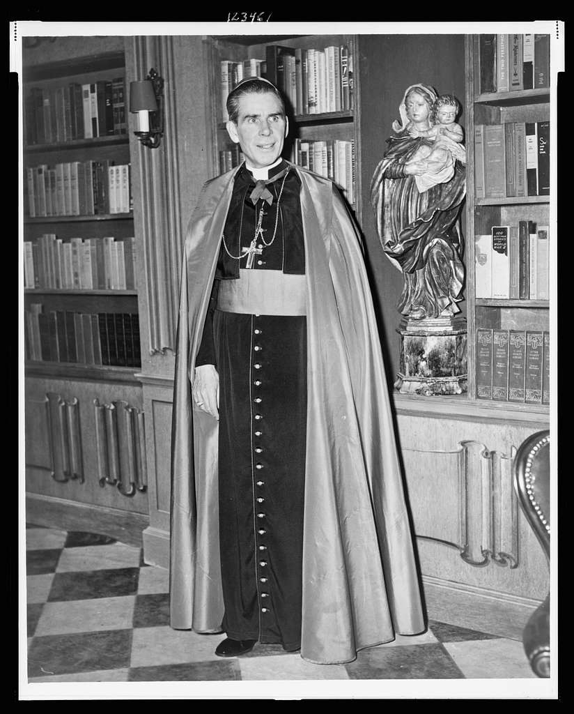 bishop fulton j sheen full length portrait standing facing right world telegram b1ab9a 1024